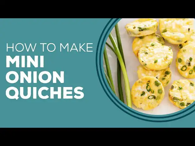 Video thumbnail for Blast from the Past: Mini Onion Quiche Recipe | How to Make Quiche Easy Recipe