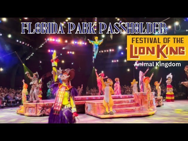 Video thumbnail for The Festival of the Lion King - Full Show - Animal Kingdom - 2023 - Disney World