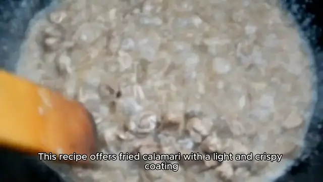 Video thumbnail for calamari recipe