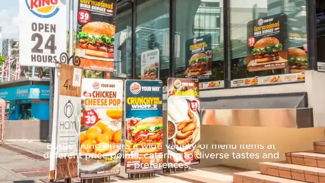 Video thumbnail for burger king menu with prices Price