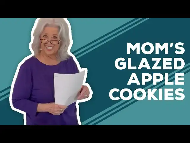 Video thumbnail for Love & Best Dishes: Mom's Glazed Fresh Apple Cookies Recipe