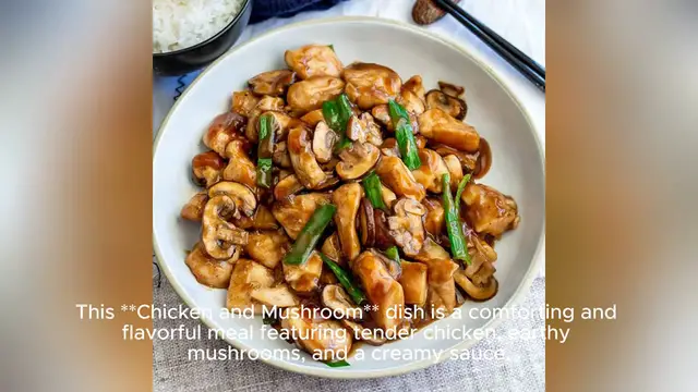 Video thumbnail for chicken and mushroom recipe