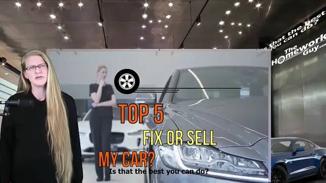 Video thumbnail for FIX or SELL MY CAR Top 5- Why are cars so expense CAR DEALERSHIPS- The Homework Guy, Kevin Hunter(1)