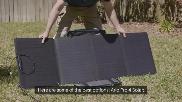 Video thumbnail for Best Home Security Cameras With Solar Power