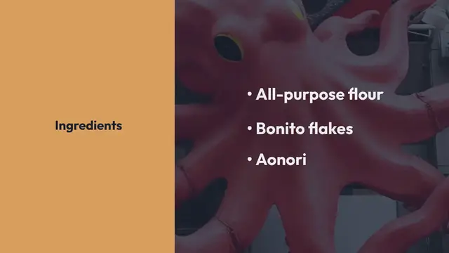 Video thumbnail for Takoyaki with Octopus Recipe