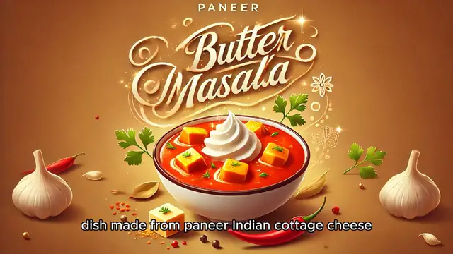 'Video thumbnail for Paneer Butter Masala'