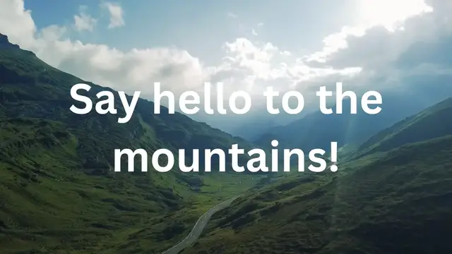 Video thumbnail for Mountain trip