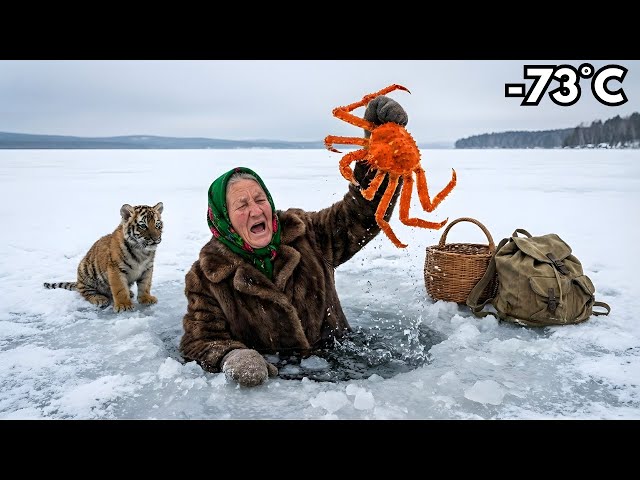 Video thumbnail for An 83-year-old widow saved a tiger and had to dive into -10°C water to survive in the harsh winter.