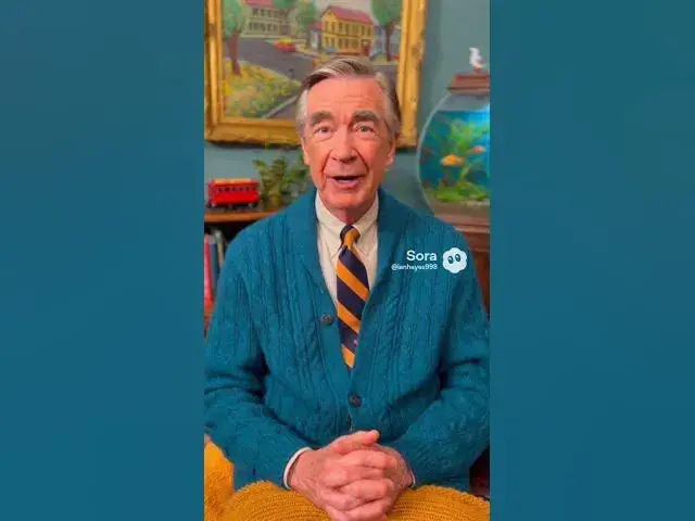 Video thumbnail for Mr Roger’s is proud of you #wholesale #mrrogers