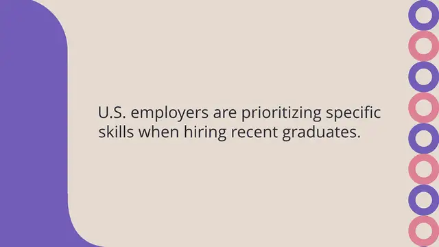 Video thumbnail for The Top Skills U.S. Employers Look for in Recent Graduates