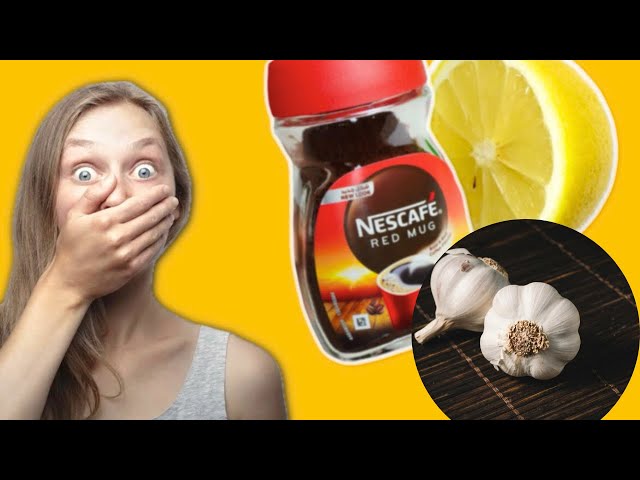 Video thumbnail for Mix Coffee, Garlic and Lemon! Secret Recipe! No One Will Tell you