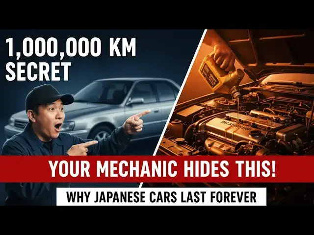 Video thumbnail for The JAPANESE SECRET That Makes Cars Last 1,000,000 Miles (NOBODY Tells You This!)
