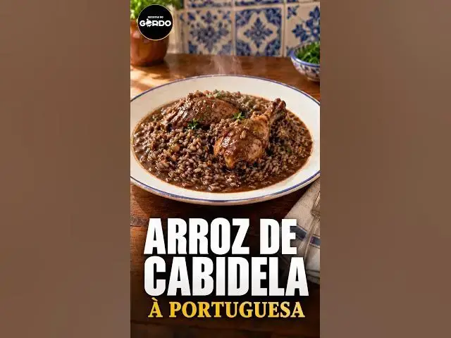 Video thumbnail for Arroz de cabidela à portuguesa 🍲 #ReceitasDoGordo #ArrozDeCabidela #Cabidela #CozinhaPortuguesa