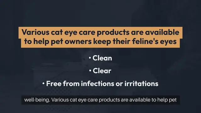 Video thumbnail for Cat Eye Care Products