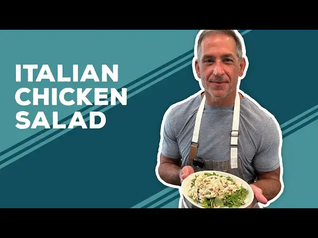 Video thumbnail for Love & Best Dishes: Italian Chicken Salad Recipe | Chicken Recipes for Lunch