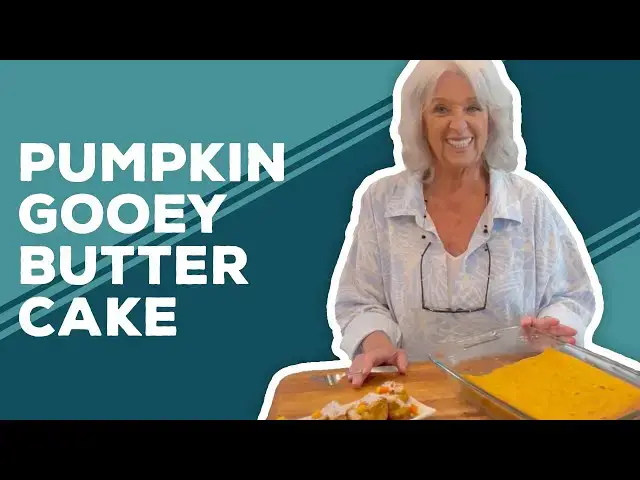 Video thumbnail for Love & Best Dishes: Pumpkin Gooey Butter Cake Recipe