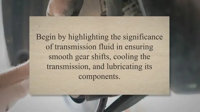 Video thumbnail for Transmission Fluid Level Check: A Comprehensive Guide