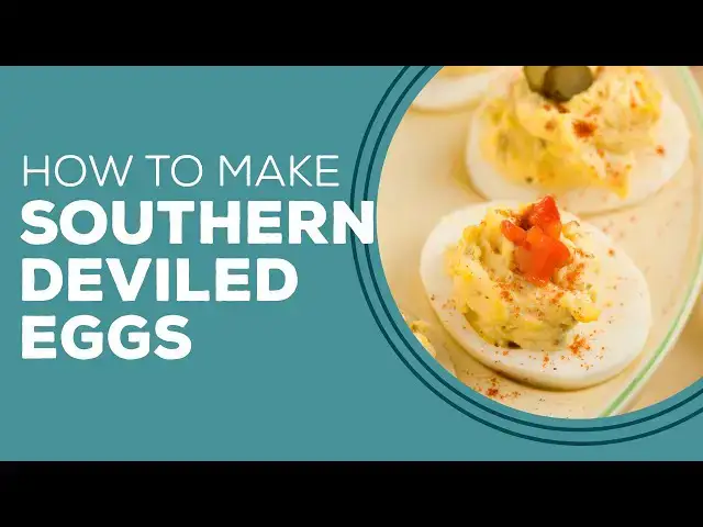 Video thumbnail for Blast from the Past: Southern Deviled Eggs Recipe | How to Make Deviled Eggs
