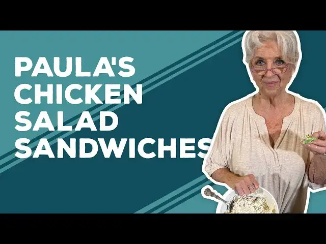 Video thumbnail for Love & Best Dishes: Paula's Chicken Salad Sandwiches Recipe | Rotisserie Chicken Recipes