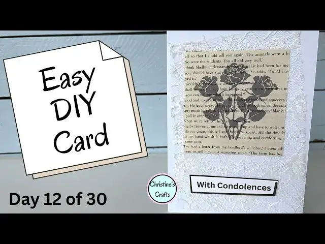 'Video thumbnail for Simple DIY Card Anyone Can Make Today'