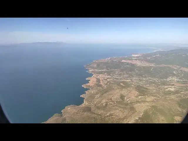 Video thumbnail for ✈️ Landing in Izmir — Window Seat Arrival into İzmir Adnan Menderes Airport 🇹🇷🌊