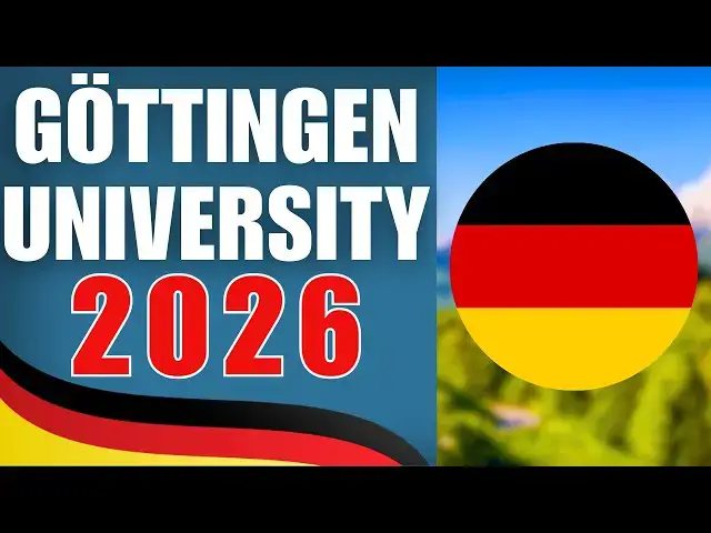 Video thumbnail for Applying to University of Göttingen | Application Tutorial