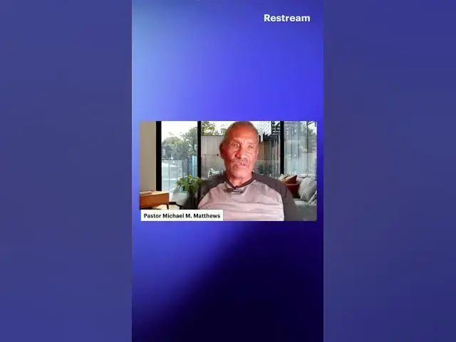 Video thumbnail for Live with Restream, July 02