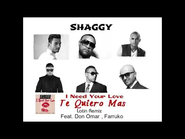 Video thumbnail for Shaggy ft Don Omar Farruko Faydee Mohombi & Costi   TE QUIERO MAS Latin Remix  by DJSaed