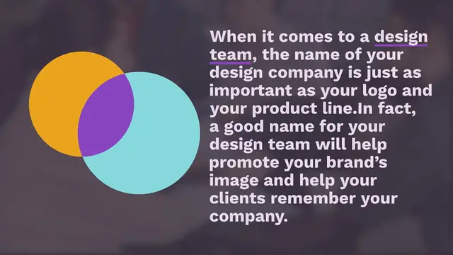 Video thumbnail for 200+ Catchy And Best Design Team Names Ideas