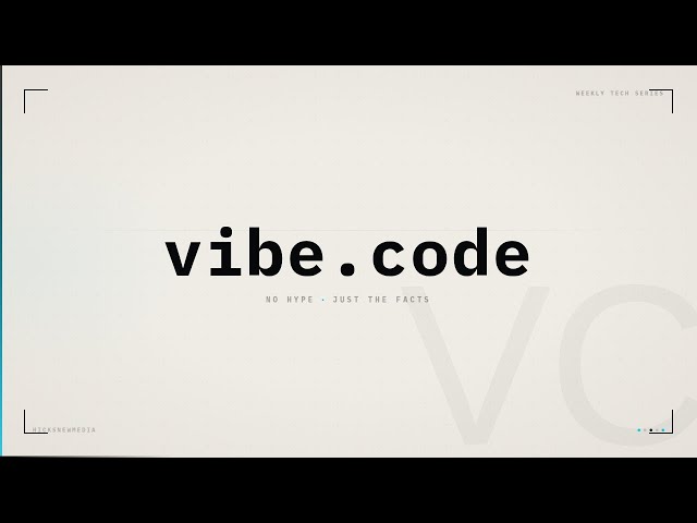 Video thumbnail for 📱 vibe.code
