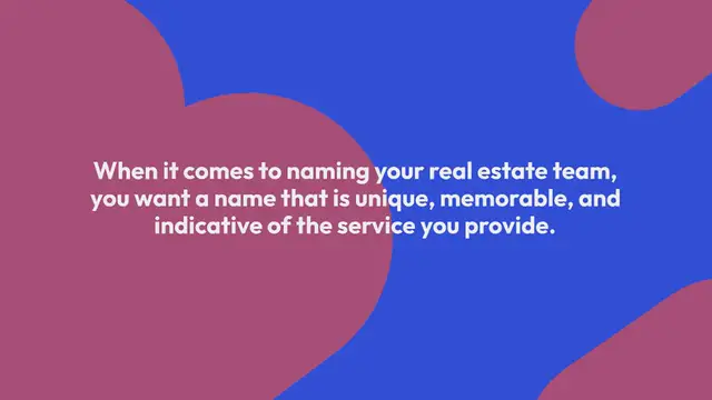 Video thumbnail for 400+ Real Estate Team Names Ideas to Pick From Visit site