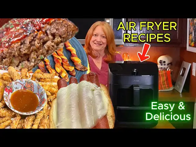 Video thumbnail for EASY AIR FRYER RECIPES SO DELICIOUS You will make them again and again.