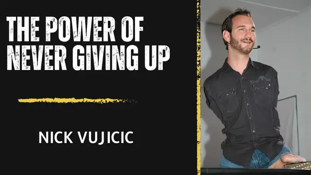 'Video thumbnail for The Power of Never Giving Up'