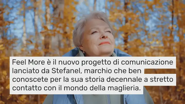 Video thumbnail for #feelmore di Stefanel: il valore aggiunto della nostra storia