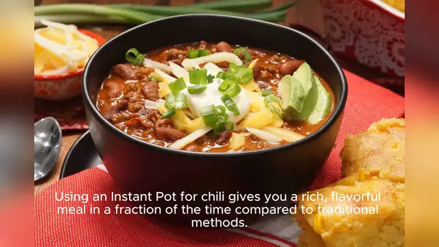 'Video thumbnail for Instant Pot Chili'