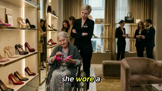 Video thumbnail for Saleswoman Humiliates Elderly Woman in Wheelchair — She Had No Idea Who Was About to Walk In 😱 #ViralStory #Emotional #PlotTwist #Karma #Justice #Shocking