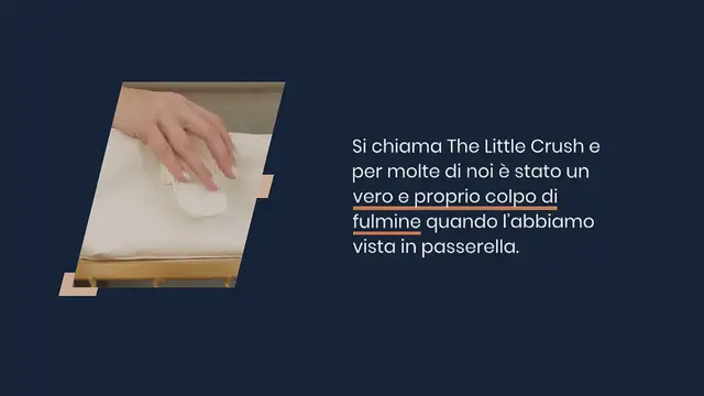 Video thumbnail for The Little Crush, la pochette Burberry con i cuori