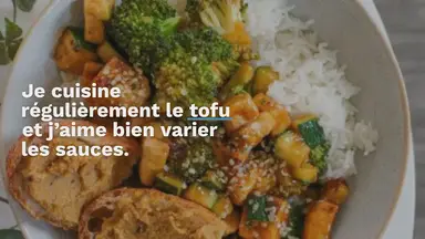 'Video thumbnail for Tofu aigre-doux et légumes verts'
