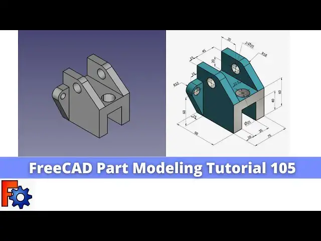 'Video thumbnail for FreeCAD Part Modeling Tutorial 105 | FreeCAD Tutorial | Mechnexus |'