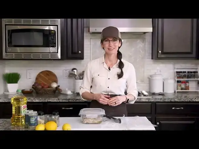 Video thumbnail for EASY Pan Seared Lemon Garlic Marinated Chicken in Hexclad 720p 24fps