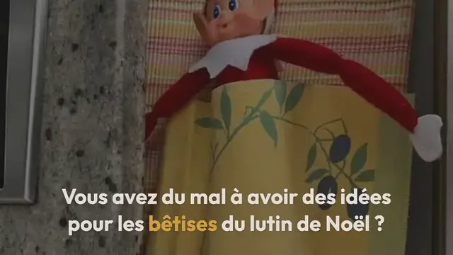 Video thumbnail for 45 bêtises de lutin farceur de Noël sans préparation: