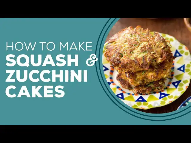 Video thumbnail for Blast from the Past: Squash & Zucchini Cakes Recipe | Best Zucchini Fritters Recipe
