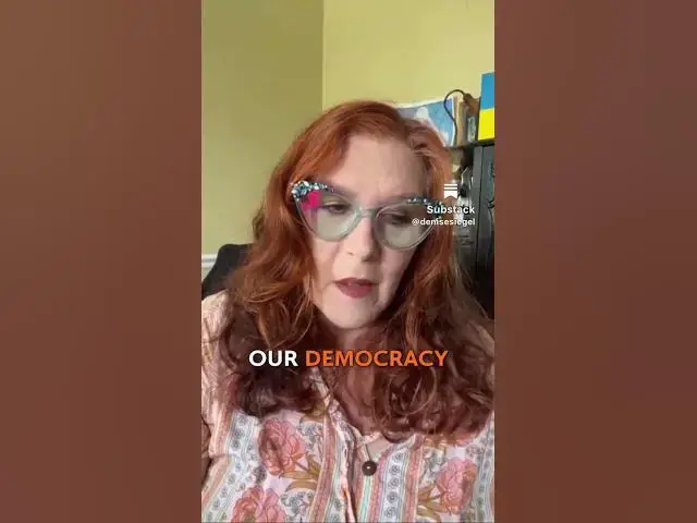 Video thumbnail for Why American Democracy May Need to Collapse First #substack #shorts