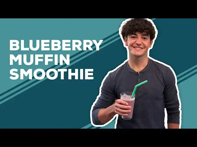 Video thumbnail for Love & Best Dishes: Blueberry Muffin Smoothie Recipe