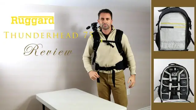 Video thumbnail for Ruggard Thunderhead 75 DSLR and Laptop Backpack Review