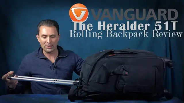 Video thumbnail for Vanguard The Heralder 51T Rolling Backpack Review