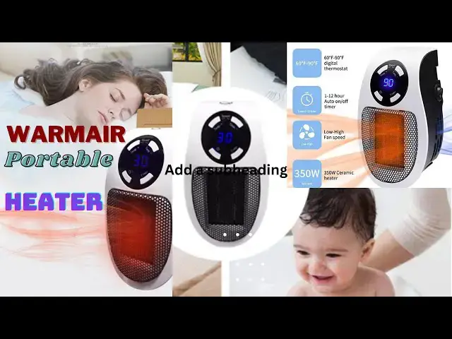 Video thumbnail for WarmAIR Portable Heater: A Comprehensive Review of its Features and Benefits