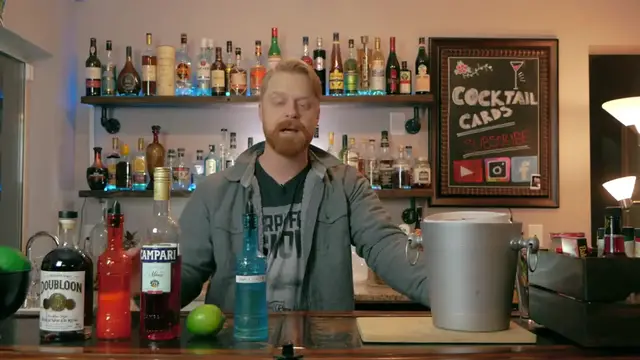 Video thumbnail for How to Make A Jungle Bird   Cocktail Cards(720P 60FPS)