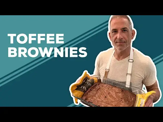 Video thumbnail for Love & Best Dishes: Toffee Brownies Recipe | Brownie Mix Hacks