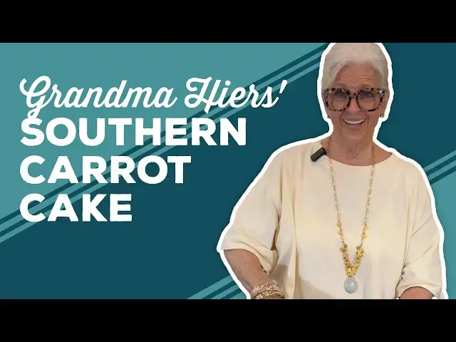 Video thumbnail for Love & Best Dishes: Grandma Hiers' Southern Carrot Cake Recipe | Cooking Videos Cake